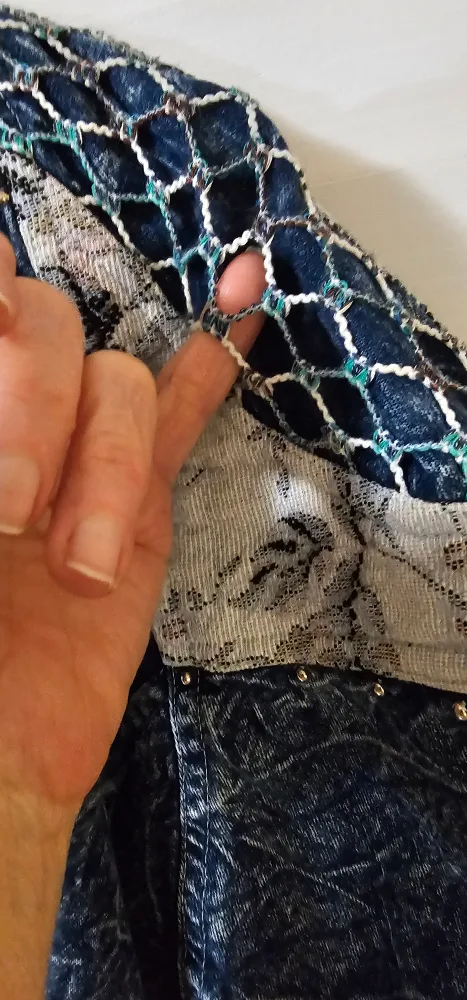 Vintage 90s Denim Dress image indicator(3)