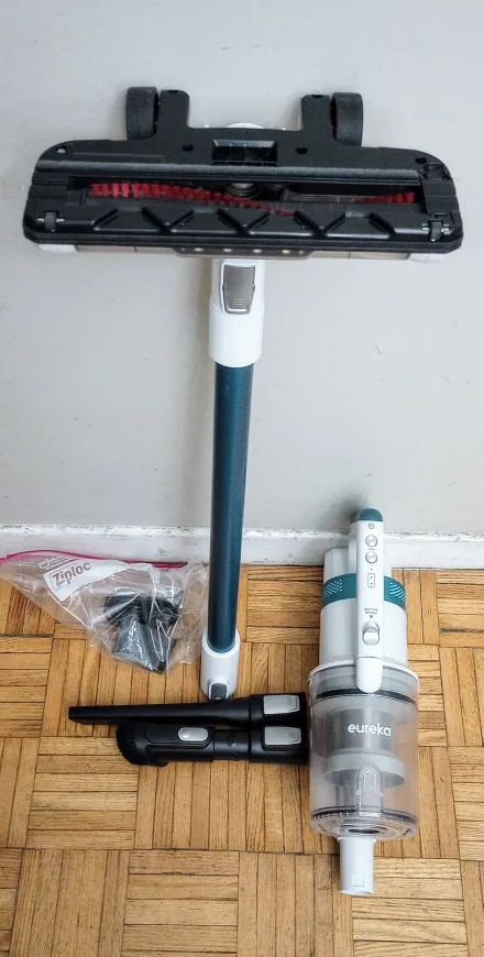 Eureka RapidClean Pro Cordless Stick Vac, Model: NEC 280TLC. image indicator(6)