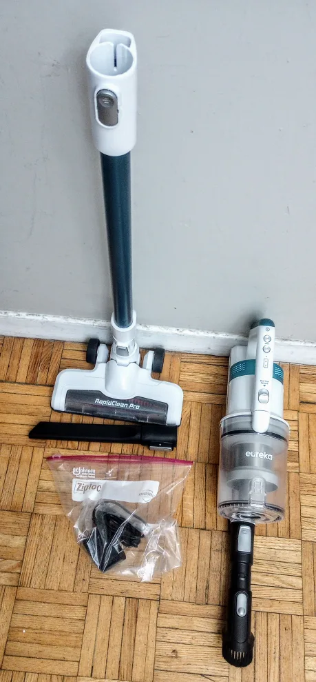 Eureka RapidClean Pro Cordless Stick Vac, Model: NEC 280TLC. image indicator(7)