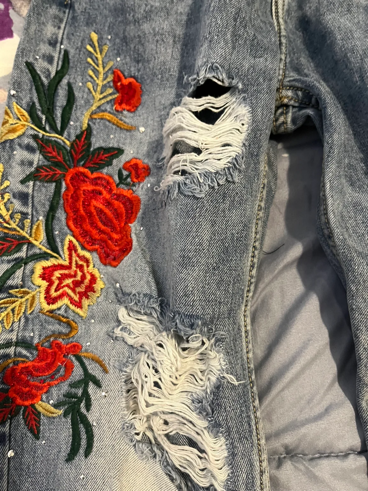 Lolo blues Jean flowers size 26 image indicator(4)