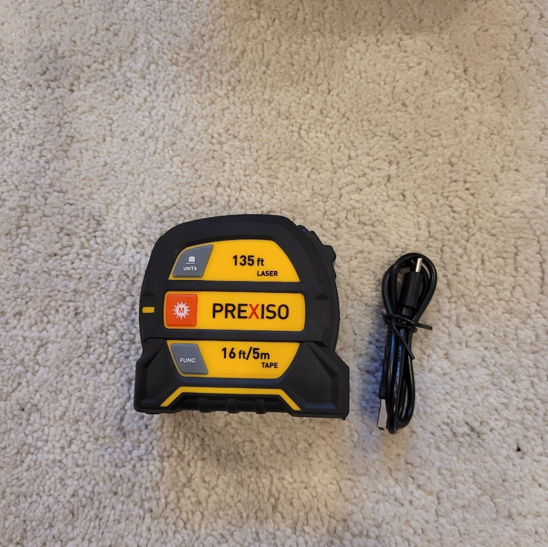 2 in 1 Rechargeable Laser and Tape Measure - photo 4