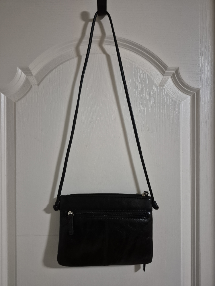 Dolce Vita Black Leather Crossbody Bag - photo 4