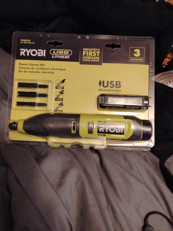 RYOBI Power Carver Kit - USB Rechargeable or trade for a Dremel image indicator(2)