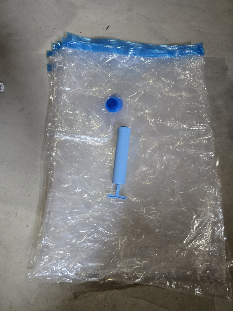 Space-Saving Vacuum Storage Bags with Pump