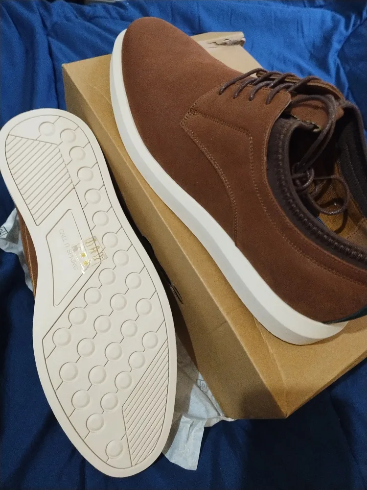 Call It Spring Men's Brown Leather-look Oxfords image indicator(4)