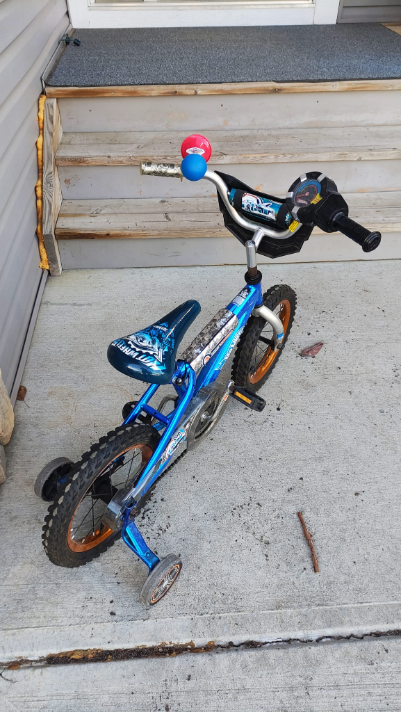 Hot Wheels Kid's Bike with Training Wheels - photo 2