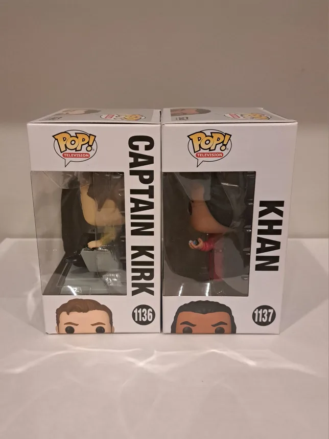 Star Trek Captain Kirk and Khan Funko Pop! image indicator(3)