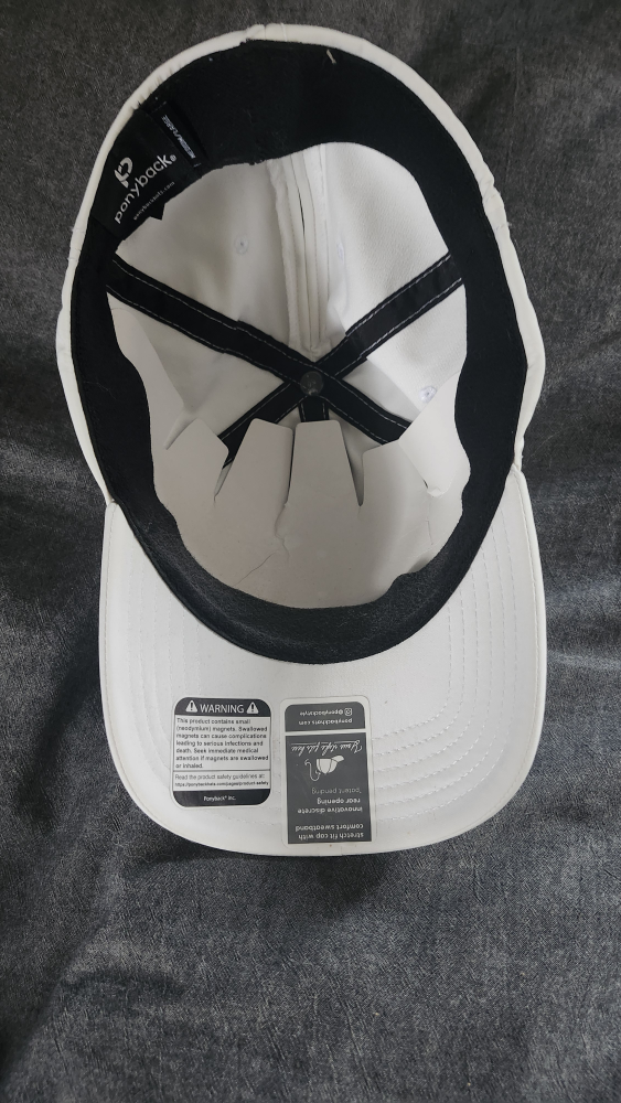 Ponyback White Baseball Cap - Medium/Large - photo 3