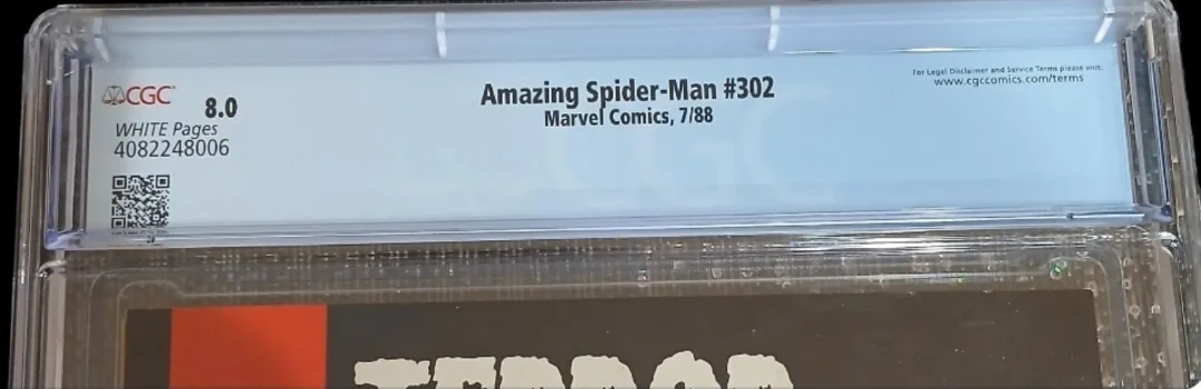 CGC Graded 8.0 Amazing Spider-Man #302 Marvel Comics image indicator(4)