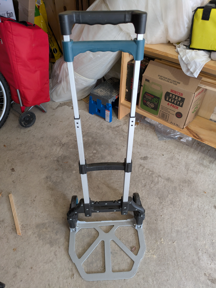 Portable hand truck, collapsible, lightweight - photo 2