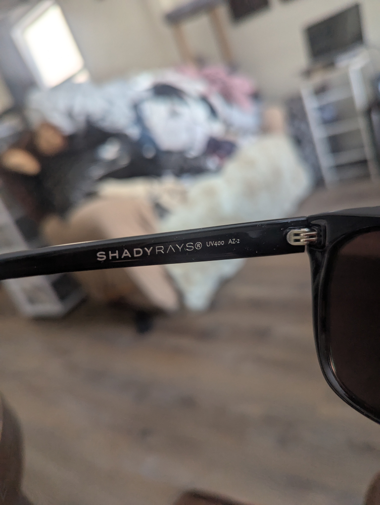 ShadyRays Sunglasses - Black Frame, Rose Lenses - photo 4