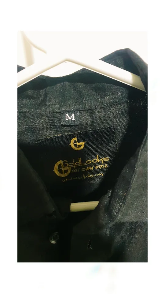 Men's Black Kurta Pajama Set - Size Medium image indicator(4)