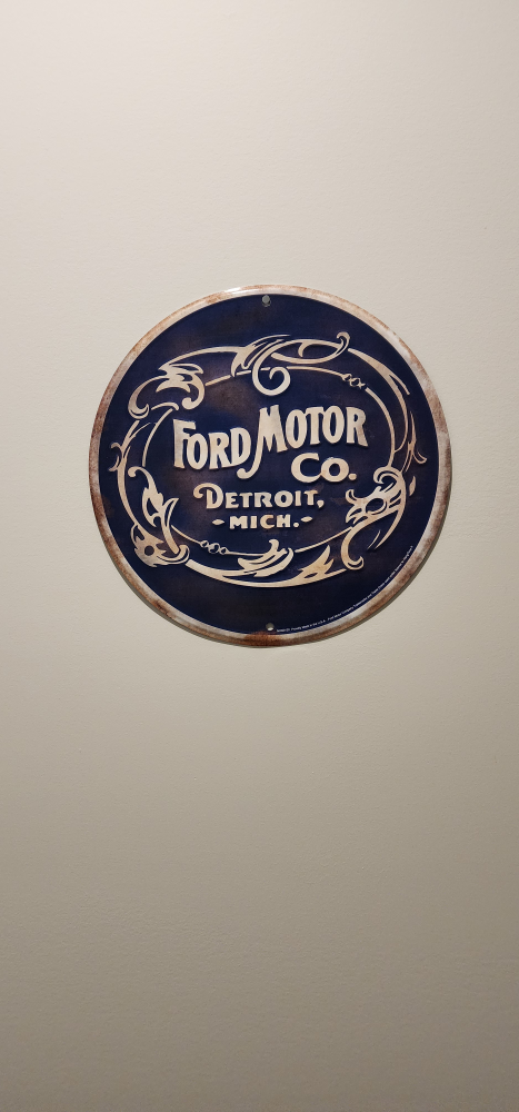 Ford Collectible Metal Signs & Pint Glasses - photo 2