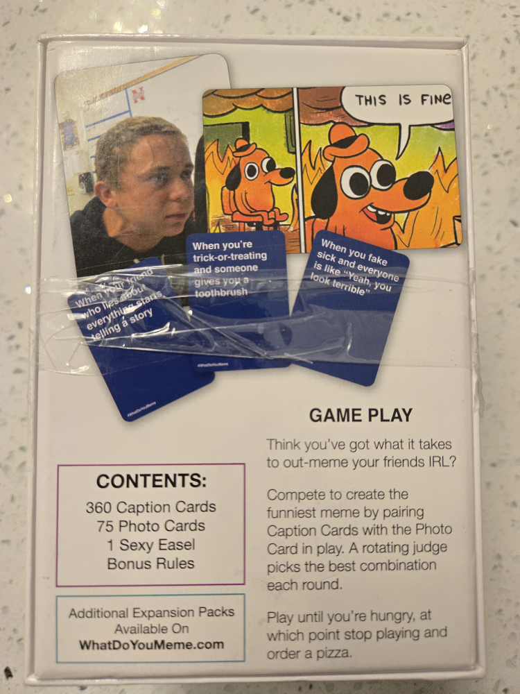 What Do You Meme? Adult Party Game - Recently Refreshed - photo 2