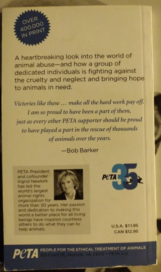 Love For Animals, Large and Small by Ingrid Newkirk #freecycle 💚 image indicator(2)