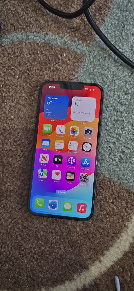 iPhone 12 - Cracked Back - 98% Battery Health - photo 2