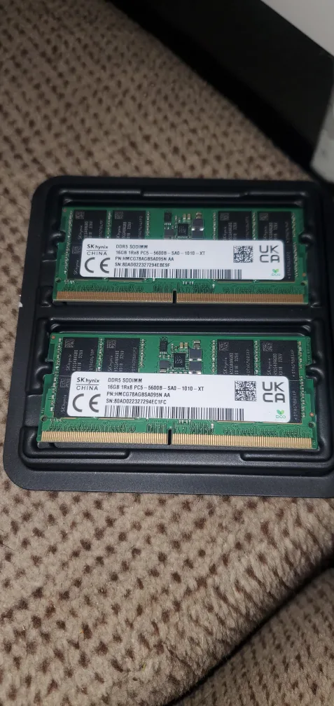 Laptop Memory DDR5 4800 32gb thumbnail