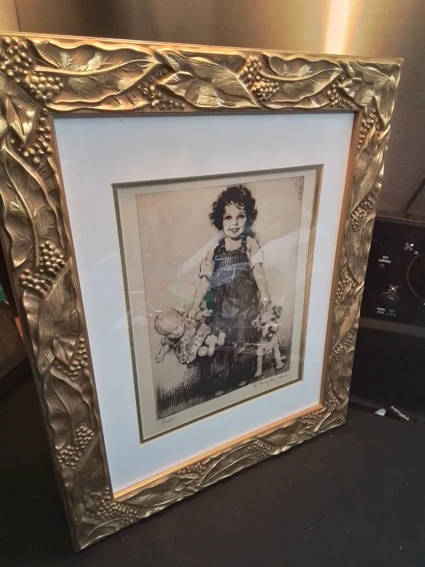 American Etching Signed John Knowles Hare w/Letter Pals image indicator(6)