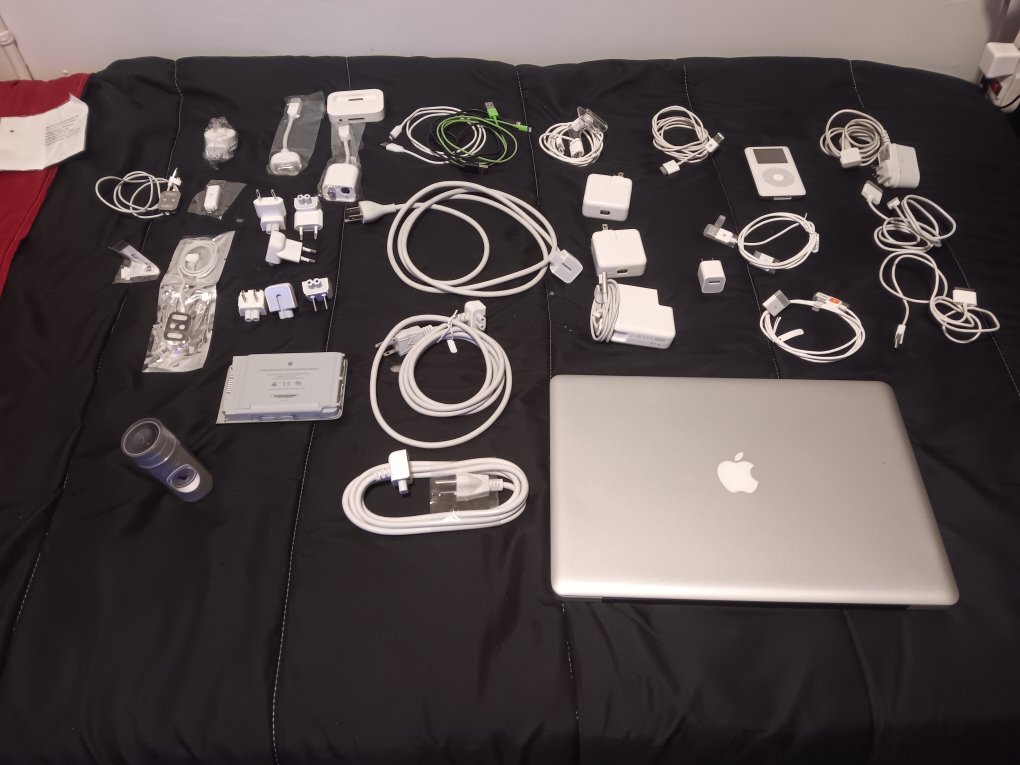 Bulk Lot of Apple Accessories - Cables, Chargers, Adapters