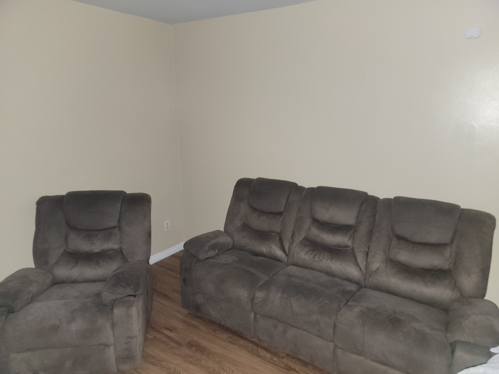 $300-Reclining Sofa and Chair Set
