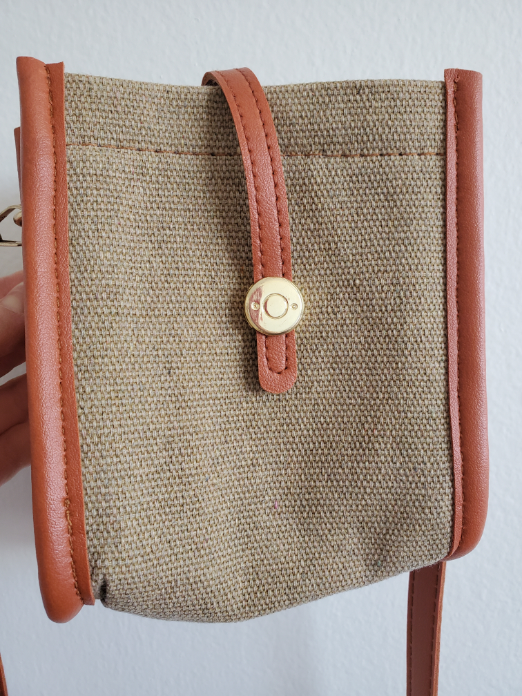 #freecycle// Tan and Brown Crossbody Bag - photo 2