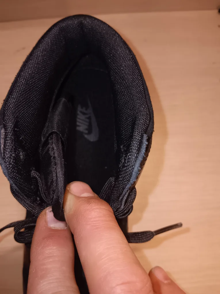 Nike Dunk Sky High Wedge Sneakers - Black image indicator(4)