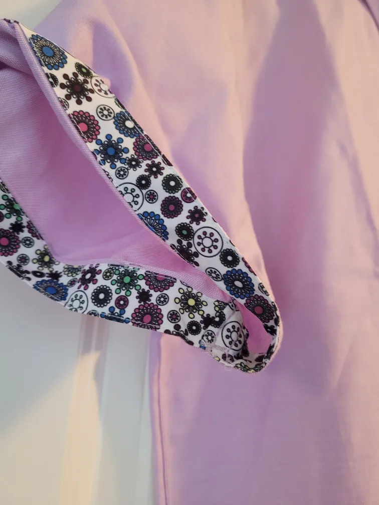 Scott Ellis Men's Lavender Short Sleeve Shirt - Size XL image indicator(4)