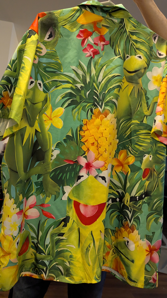 Kermit the Frog Hawaiian Shirt - photo 2
