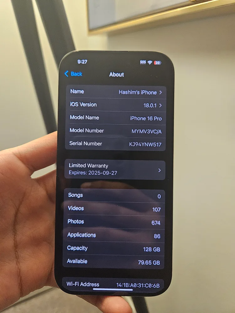 iPhone 16 pro - Black image indicator(7)