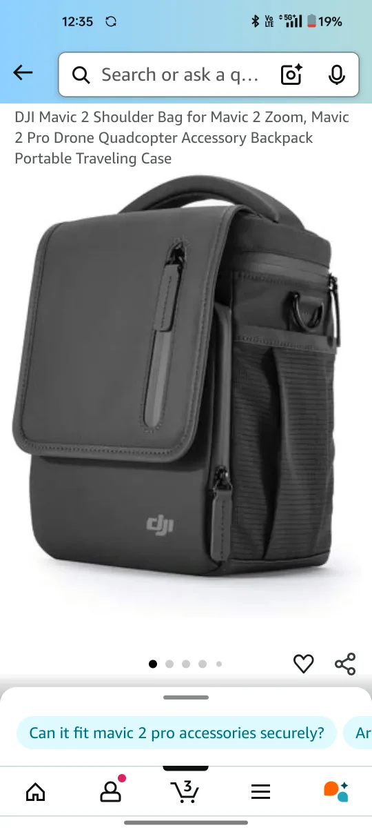 DJI Mavic 2 Shoulder Bag for Drone Accessories image indicator(6)