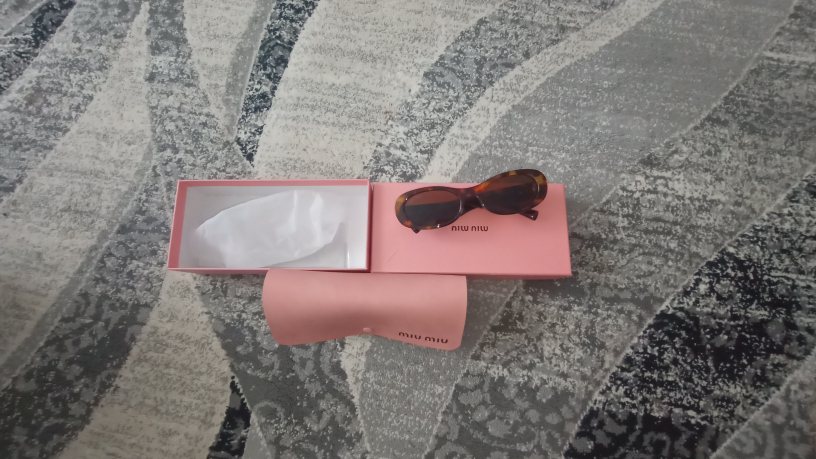 Miu Miu Sunglasses with Case and Cleaning Cloth