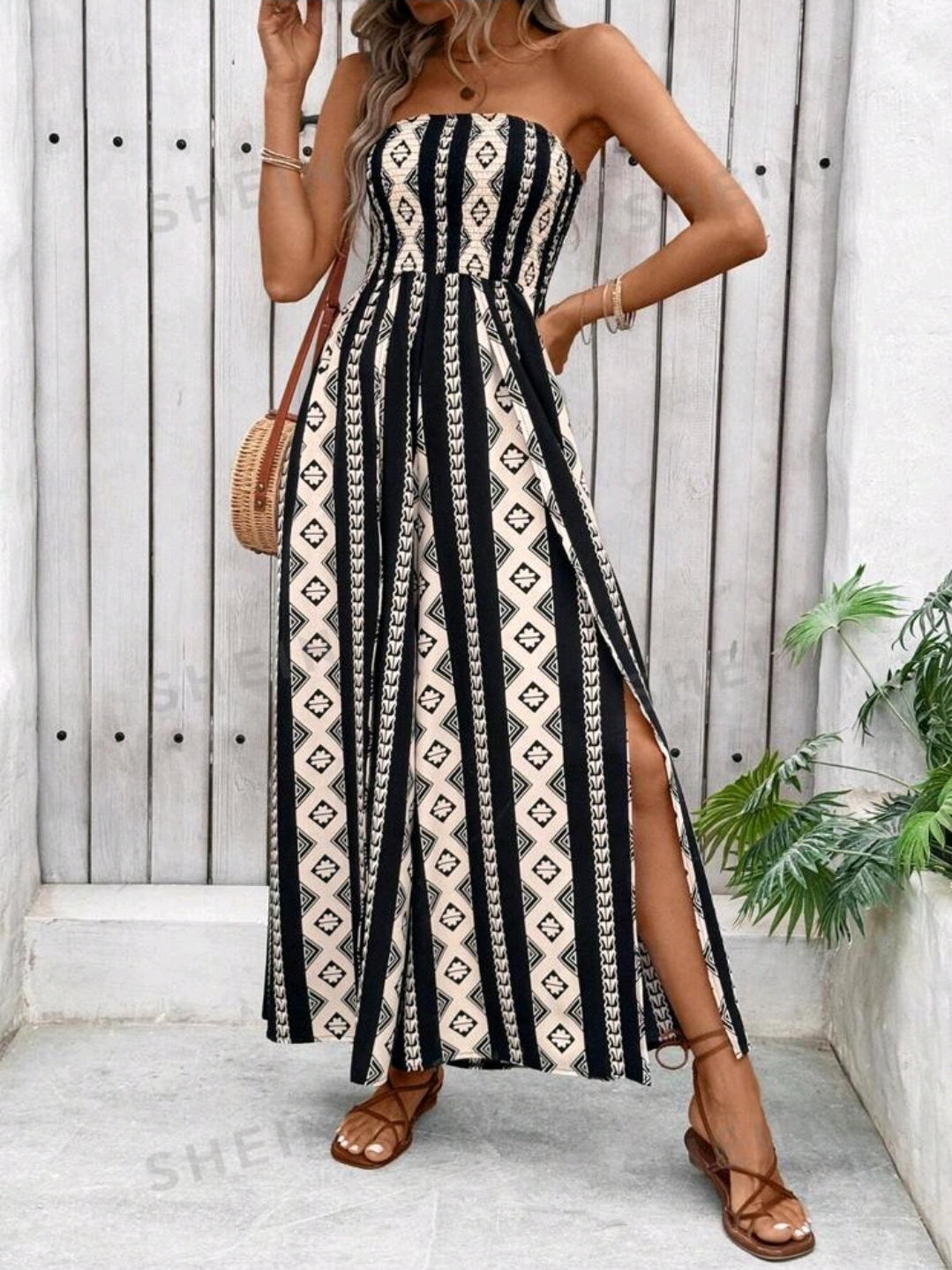 Strapless Maxi Jumpsuit
