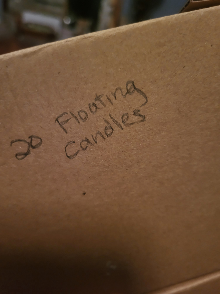40 White Floating Candles - photo 3