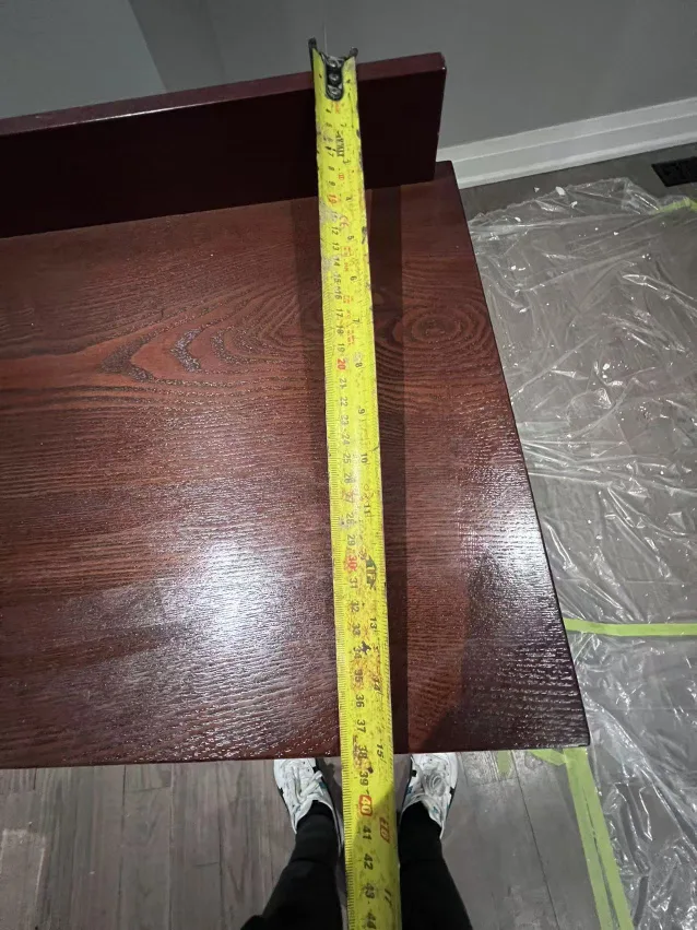 Dark Wood Curio Cabinet with Glass Doors image indicator(7)