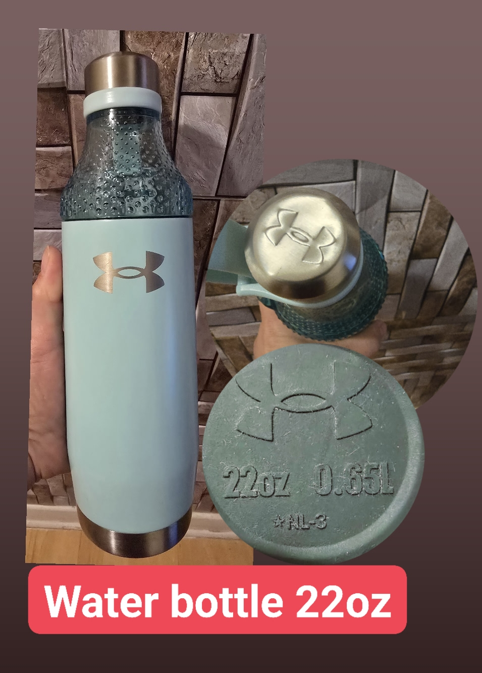 Under Armour 22oz Water Bottle