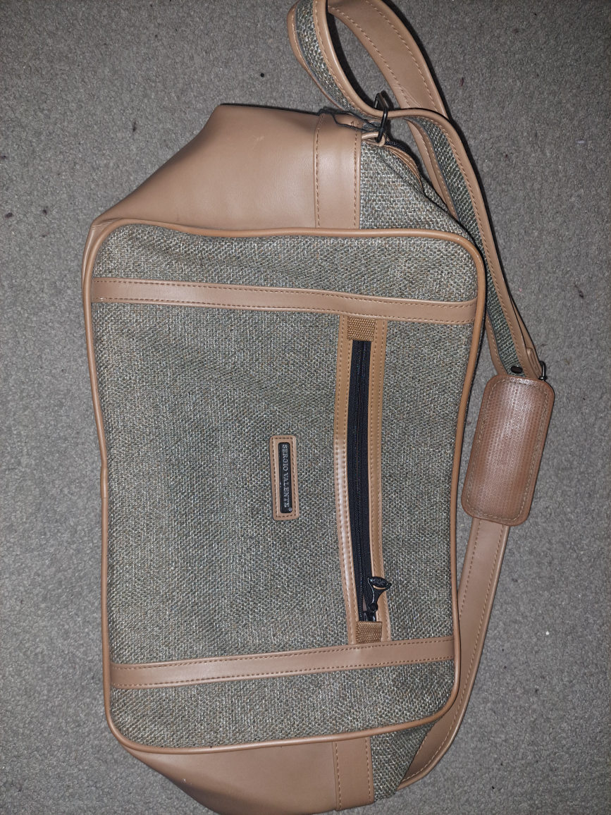 Sergio Valente Vintage Travel Bag