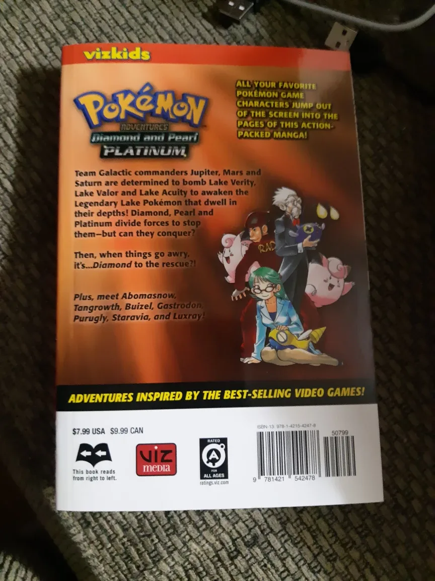 Pokémon Diamond and Pearl Platinum Graphic Novels image indicator(4)