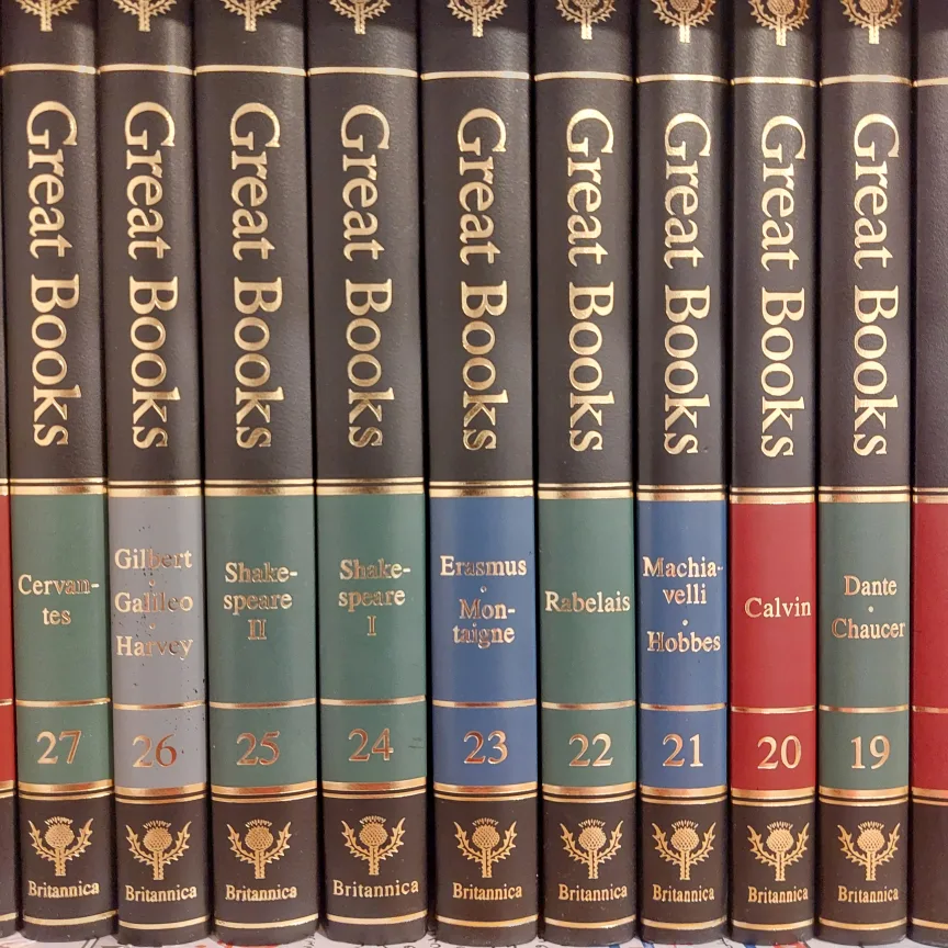 Last Call ! Britannica Great Books Encyclopaedia Set image indicator(4)