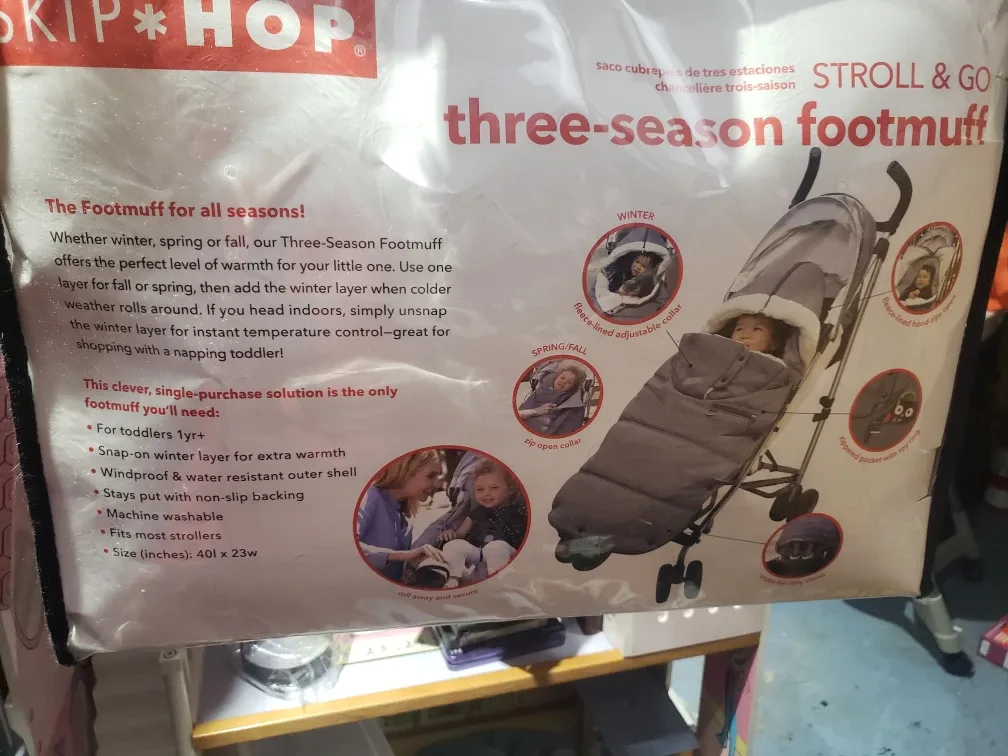 Skip Hop Stroll & Go Three-Season Footmuff image indicator(3)