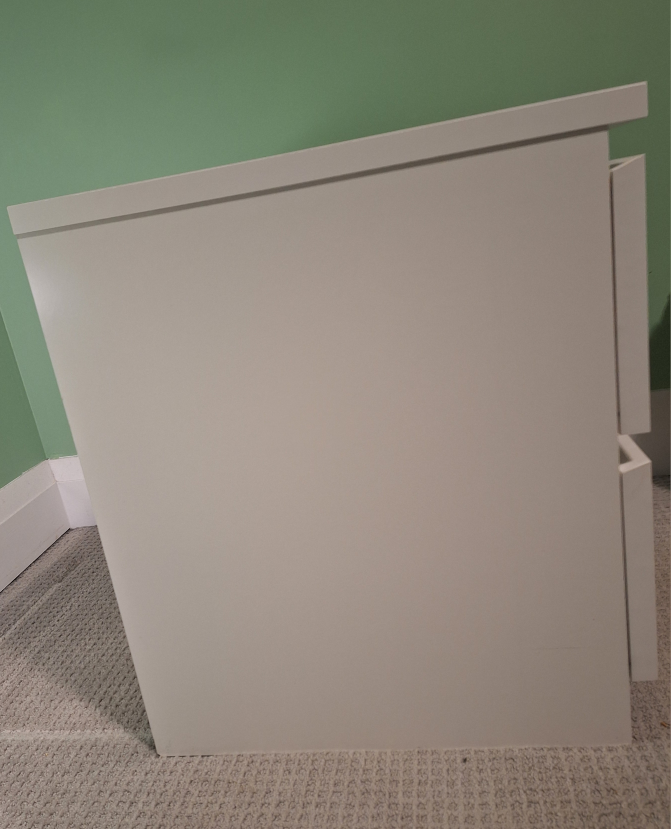 IKEA MALM Two-Drawer Chest White - photo 3