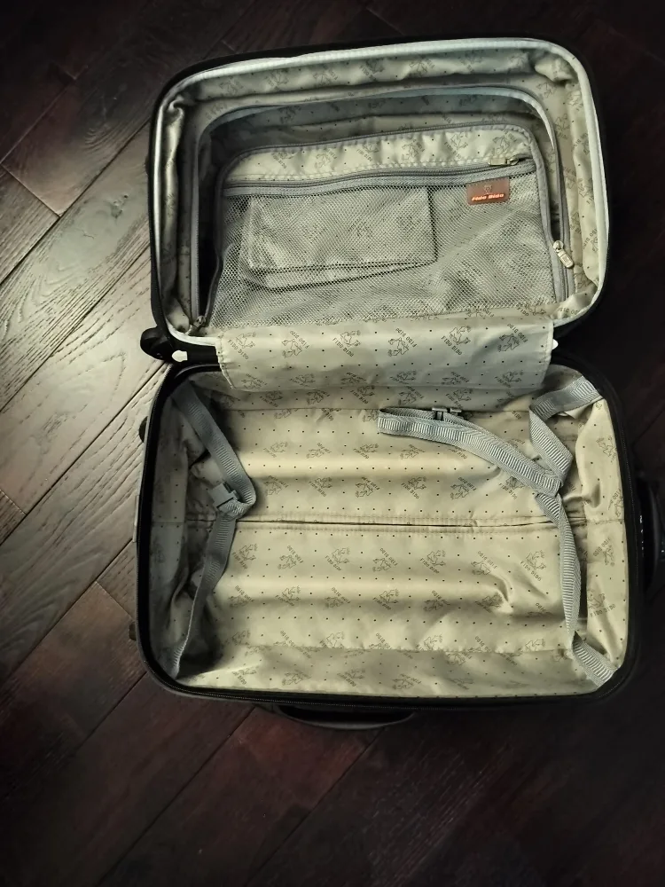 Fido Dido Orange Carry-On Suitcase 12" x 8" x 18" image indicator(2)