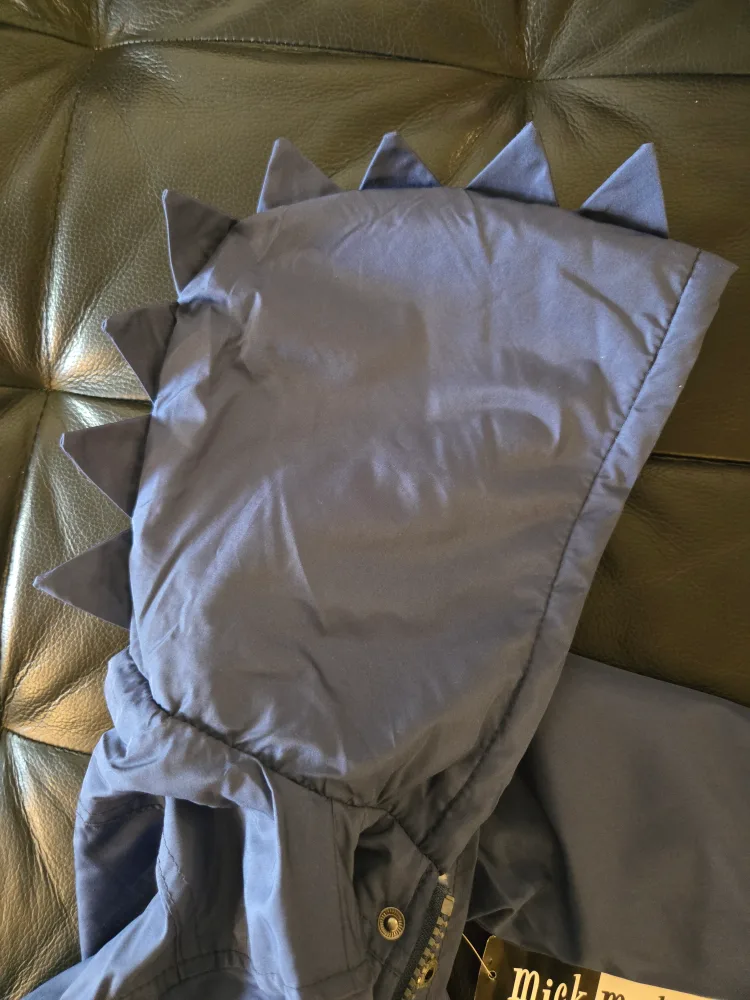 Mick N Mack Baby Boy's Dinosaur Hoodie Jacket - Size 12M image indicator(3)