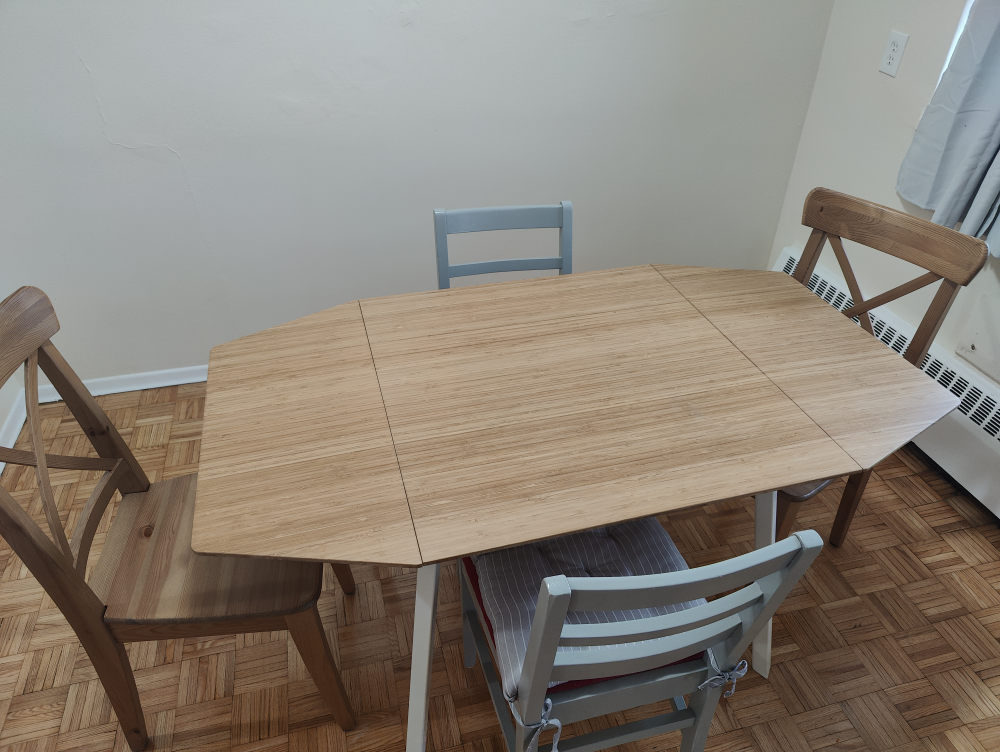 IKEA Dining Table and Chairs Set - photo 2