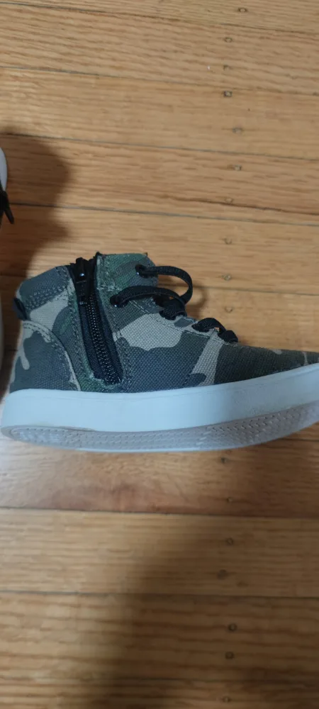 Toddler High-Top Sneakers / Size US 9 🧡 image indicator(2)