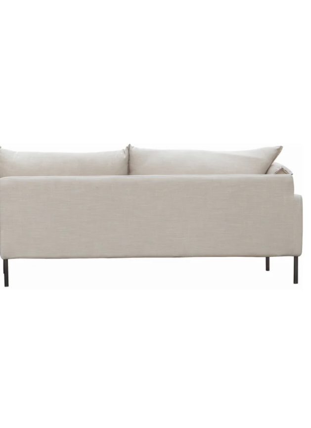 Beige Sectional Sofa ( 2 Seater) ONLY - photo 3