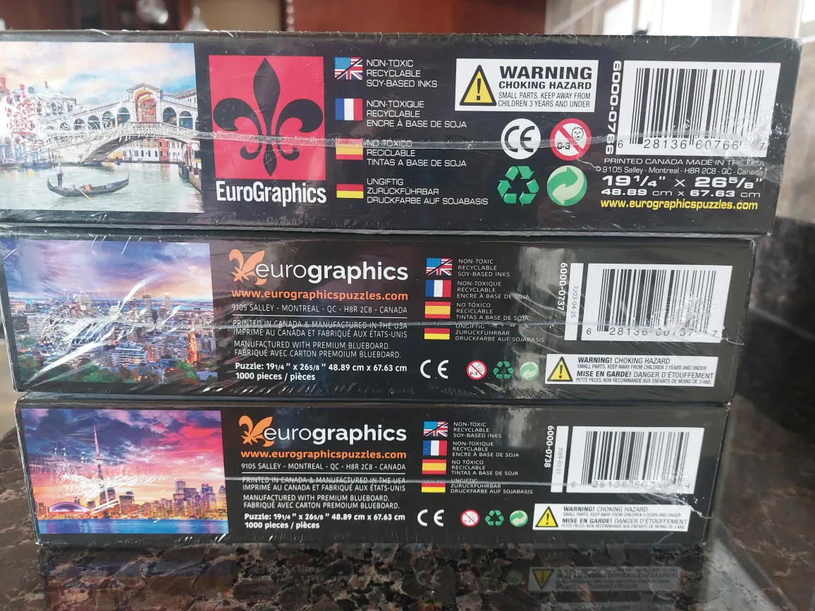 Brand New puzzles Eurographics 1000 pcs image indicator(3)