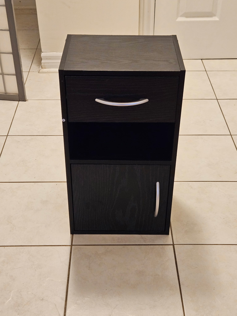 Small Dark brown nightstand - photo 3