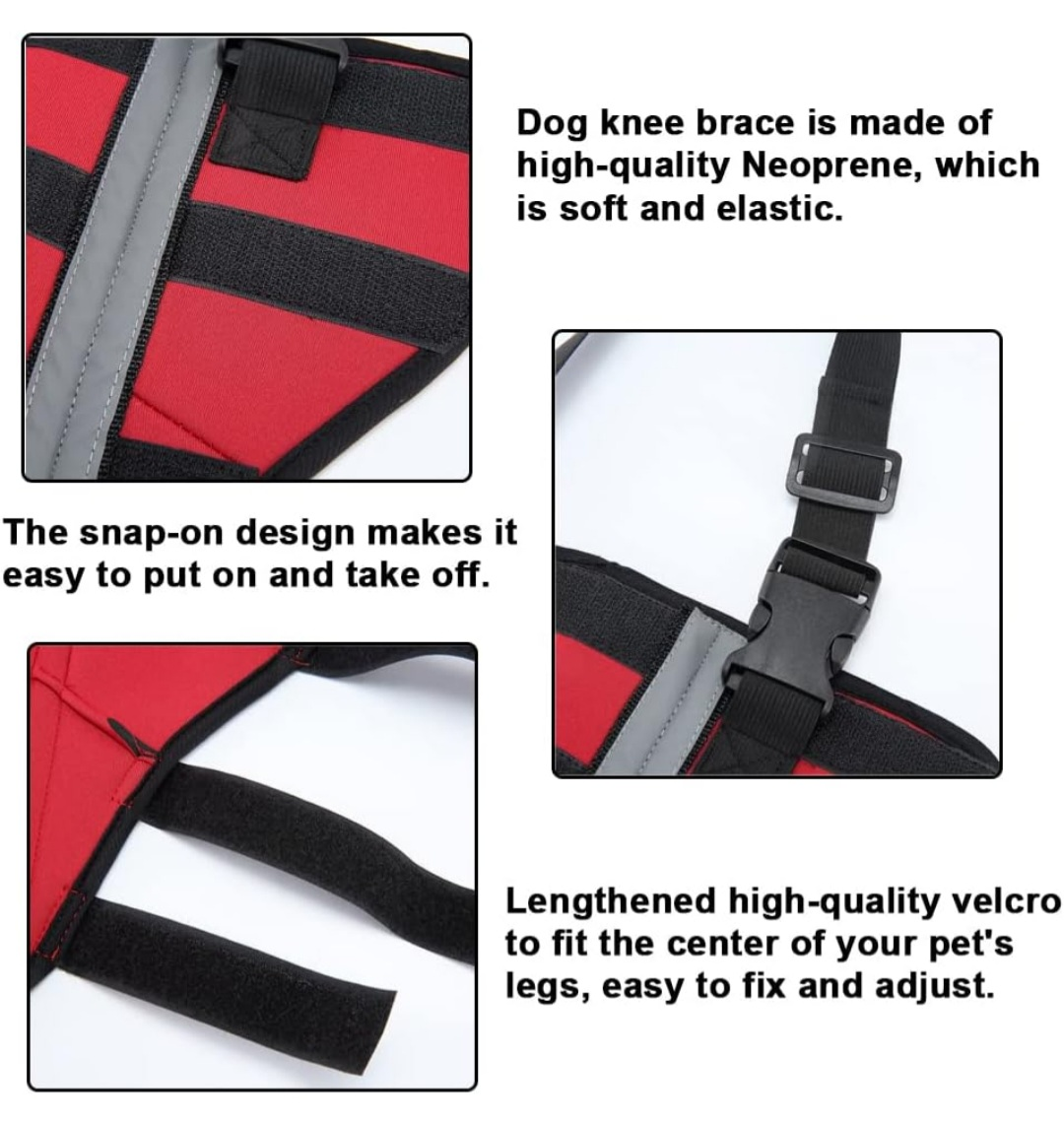 Dog Knee Brace Support - Size Small - photo 4