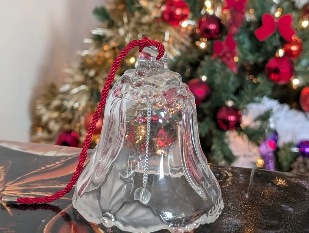 Vintage Crystal Glass  Sonorous  Bell image indicator(2)