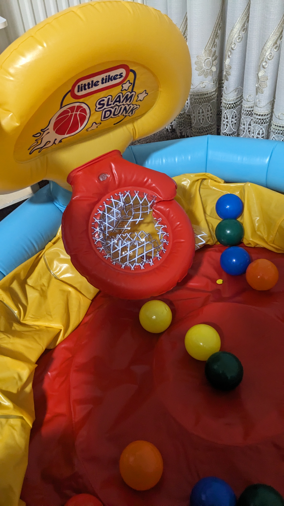 Little Tikes Slam Dunk Inflatable Ball Pit - photo 2